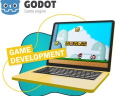 Godot.  Основа создания легендарных игр - КИБЕРшкола программирования для детей, компьютерные курсы для школьников, начинающих и подростков - KIBERone г. Одинцово
