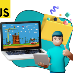 Программирование на JavaScript. Учимся создавать игры! - КИБЕРшкола программирования для детей, компьютерные курсы для школьников, начинающих и подростков - KIBERone г. Одинцово