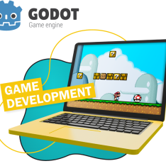 Godot.  Основа создания легендарных игр - КИБЕРшкола программирования для детей, компьютерные курсы для школьников, начинающих и подростков - KIBERone г. Одинцово
