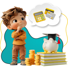 Финансовый интеллект вместе KIBERone - КИБЕРшкола программирования для детей, компьютерные курсы для школьников, начинающих и подростков - KIBERone г. Одинцово