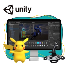 Мир игр на Unity 2D на популярном движке + AI-помощники - КИБЕРшкола программирования для детей, компьютерные курсы для школьников, начинающих и подростков - KIBERone г. Одинцово