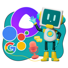 Голосовой помощник Алиса - КИБЕРшкола программирования для детей, компьютерные курсы для школьников, начинающих и подростков - KIBERone г. Одинцово