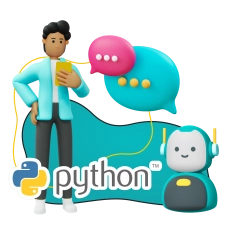 Умный чат-бот на Python на Telegram - КИБЕРшкола программирования для детей, компьютерные курсы для школьников, начинающих и подростков - KIBERone г. Одинцово