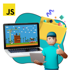 Программирование на JavaScript. Учимся создавать игры! - КИБЕРшкола программирования для детей, компьютерные курсы для школьников, начинающих и подростков - KIBERone г. Одинцово